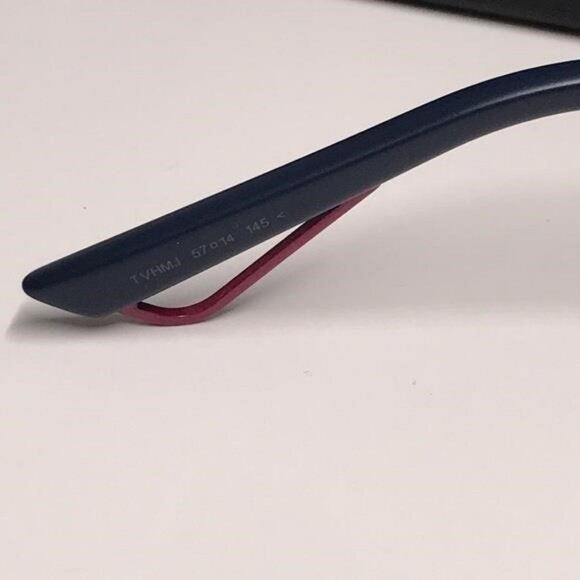 New Authentic DIOR Technologic TTVH 57mm Unisex Sunglasses – Matte Red & Blue - Picture 4 of 15